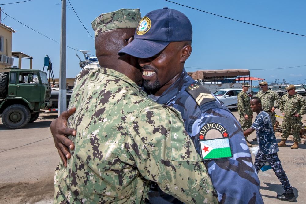 Djibouti Navy Recruits complete MSRON maritime course