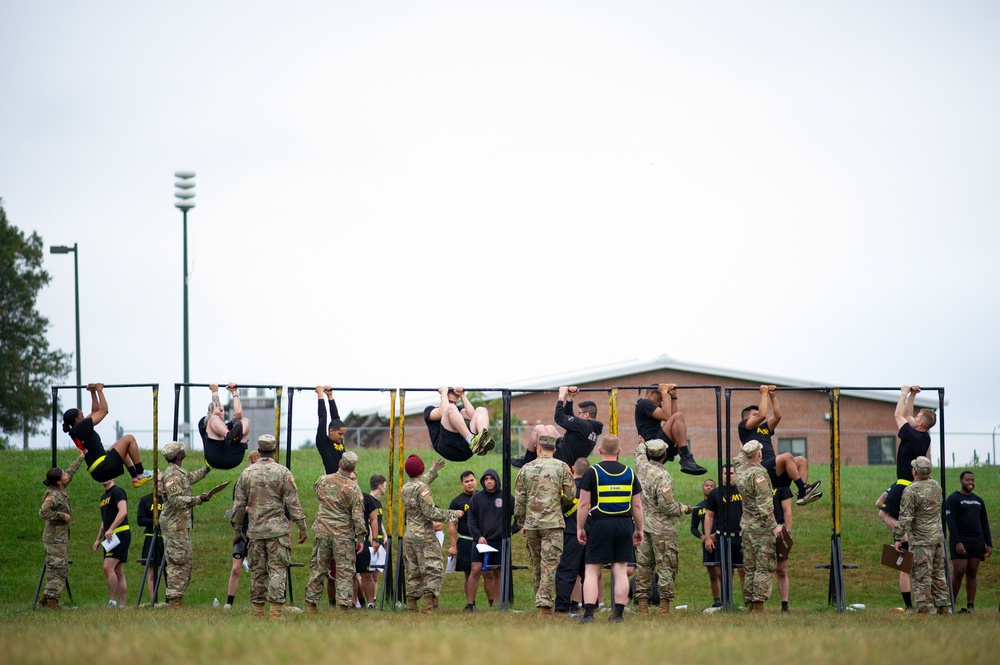 Combat Camera Soldiers Participate in ACFT