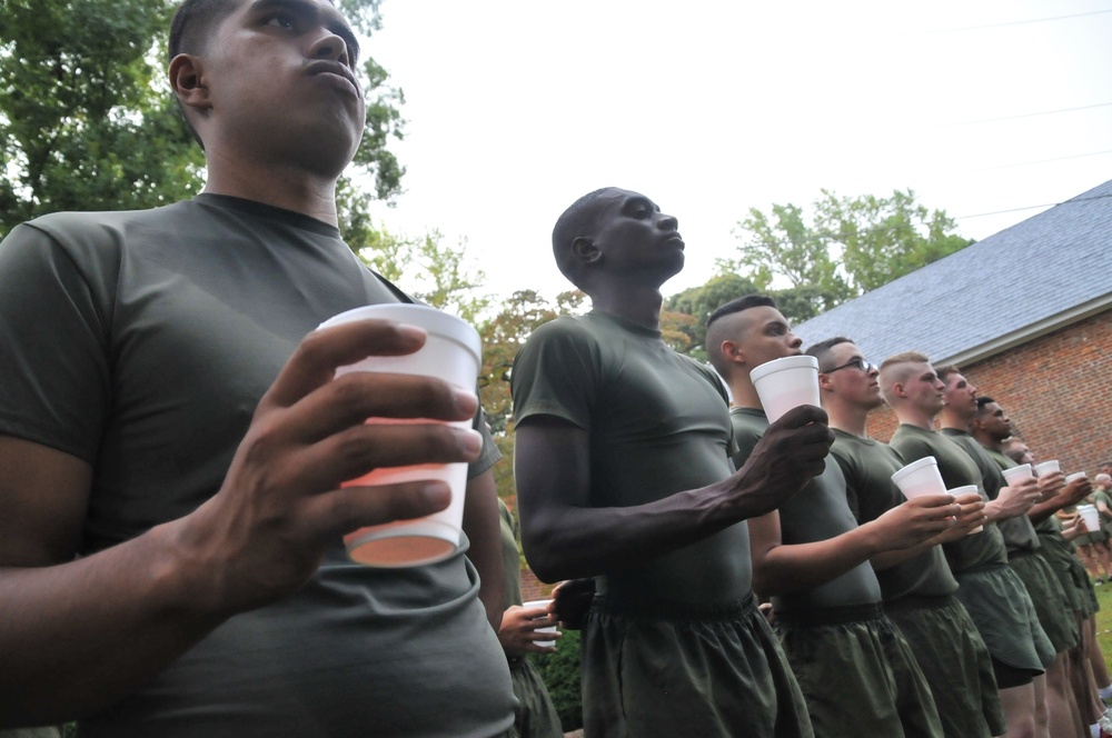 Marine Detachment pays tribute to Lt. Gen. Lewis Burwell ‘Chesty’ Puller