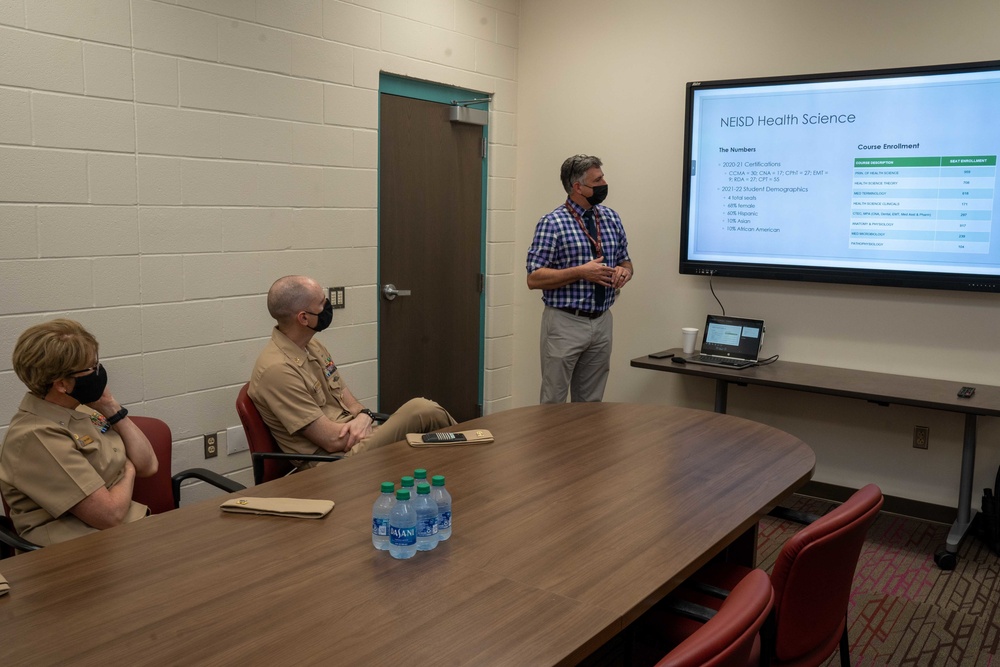 RMDL Kuehner Visits High School Training Facility