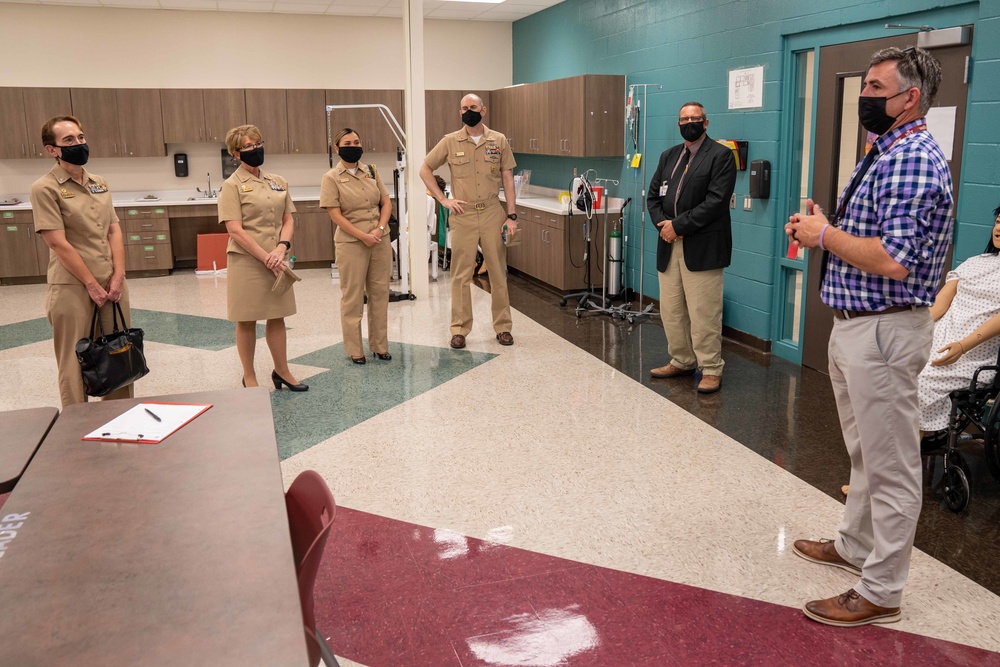 RMDL Kuehner Visits High School Training Facility