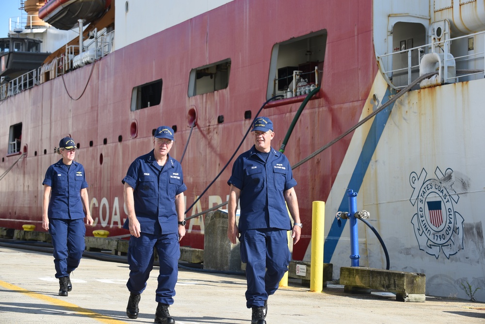 U.S. Coast Guard Cutter Healy visits Boston after Arctic patrol