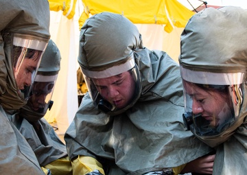 Cherry Point Sailors Complete Decontamination Training