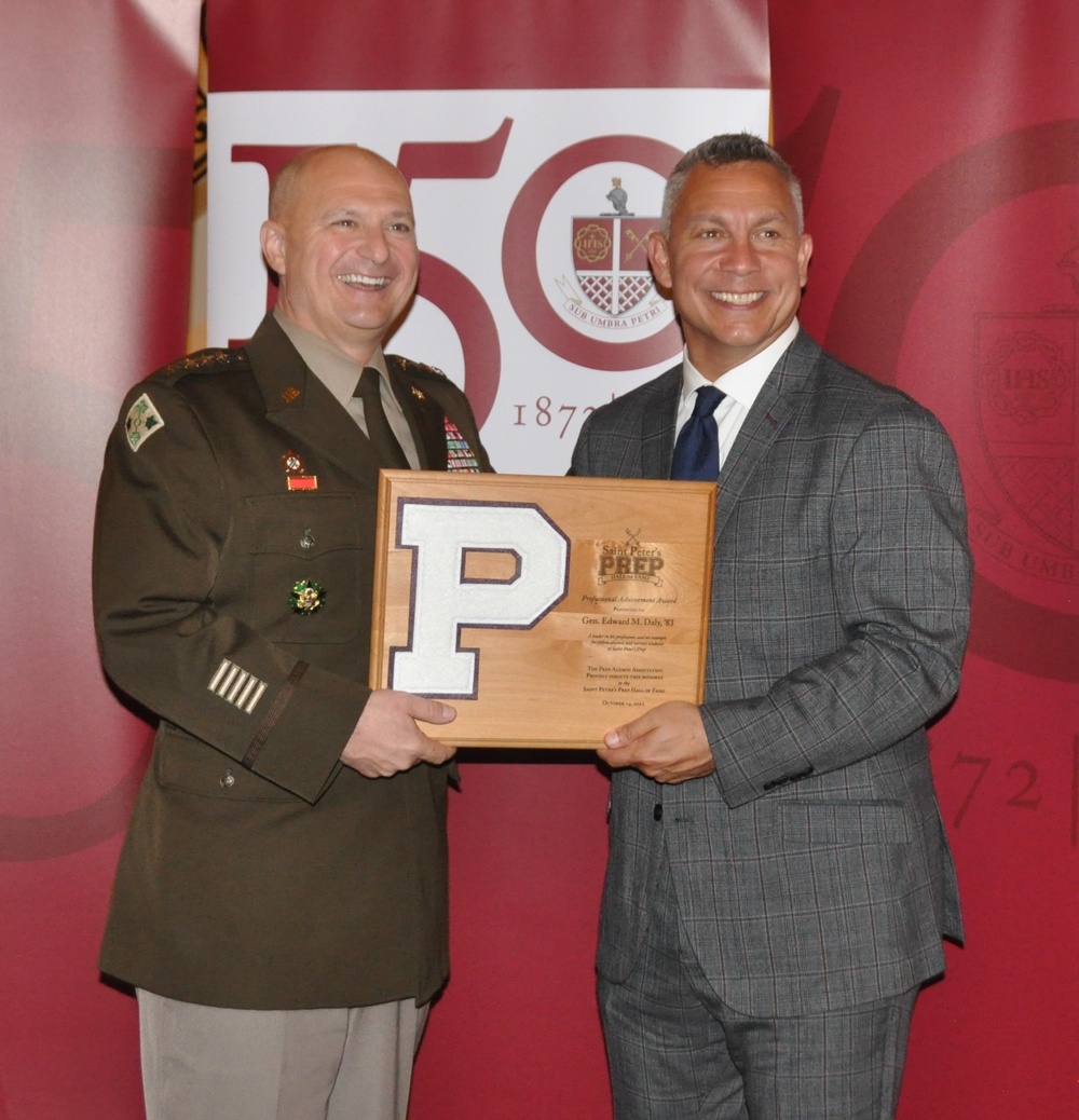 Saint Peter's Preparatory School Hall of Fame induction