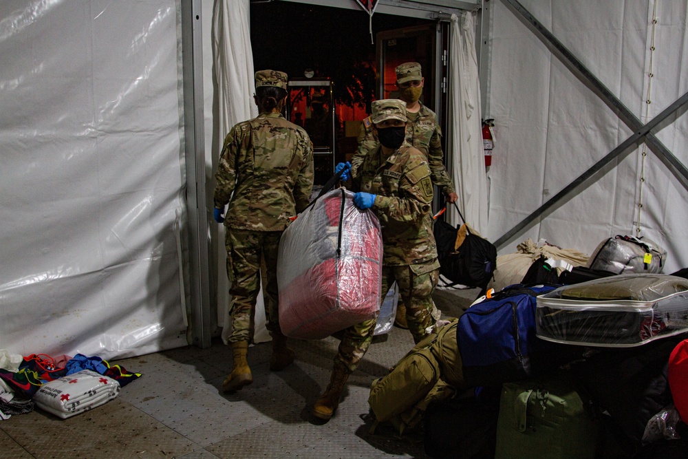 Task Force Eagle Welcomes Afghan Personnel To The United States