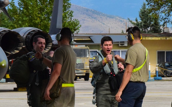 F-15s integrate with Greek partners at Castle Forge