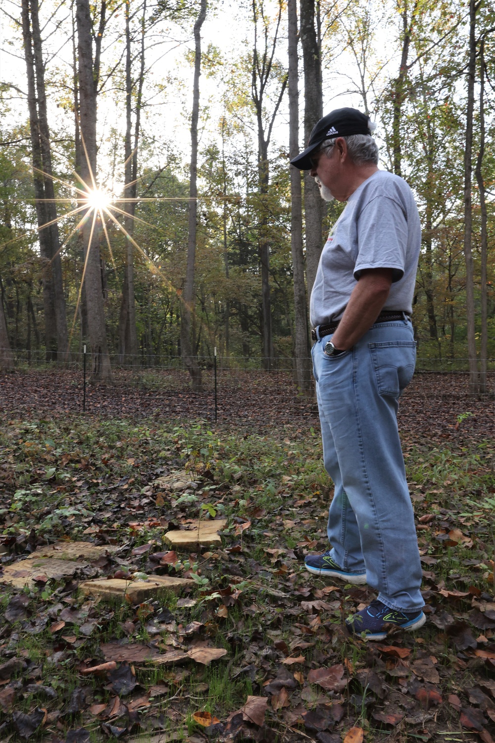 Cemetery found after years of searching, family member visits for first time in over 60 years