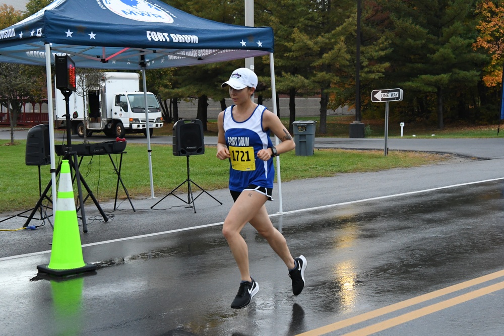 Runners represent Fort Drum, 10th Mountain Division at virtual Army Ten-Miler race