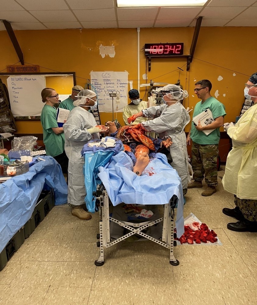 Navy surgical teams first to participate in Army’s Strategic Trauma Readiness Center (STaRC) training