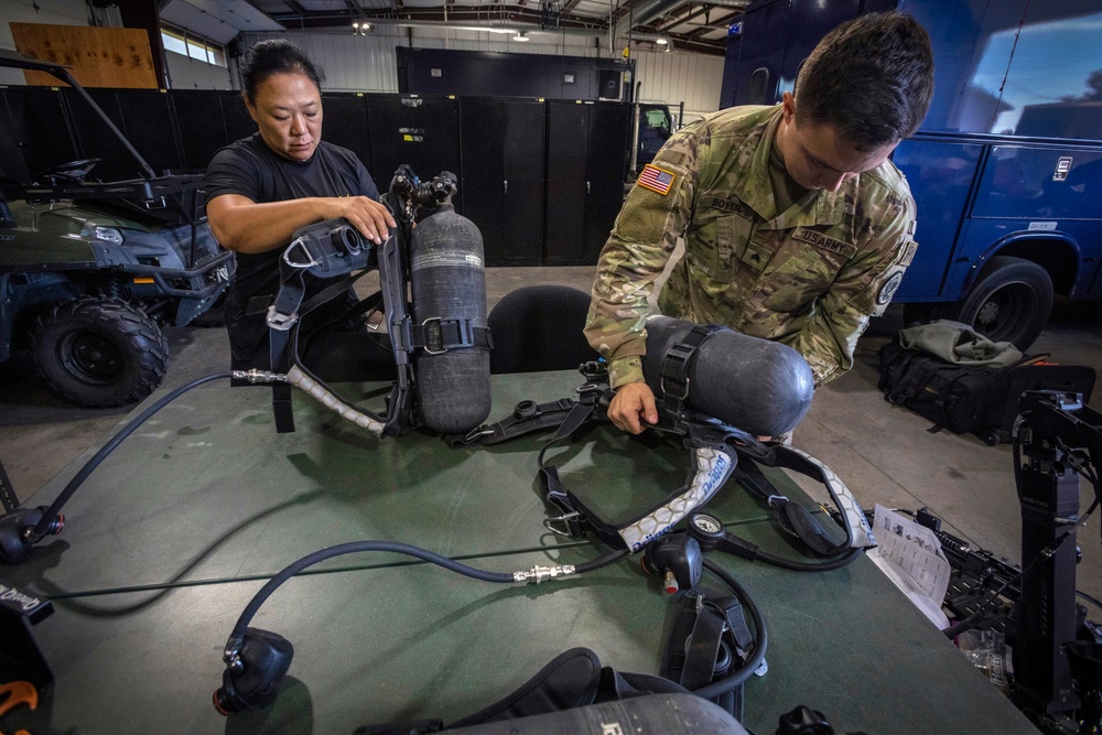 21st WMD-CST technicians recertified