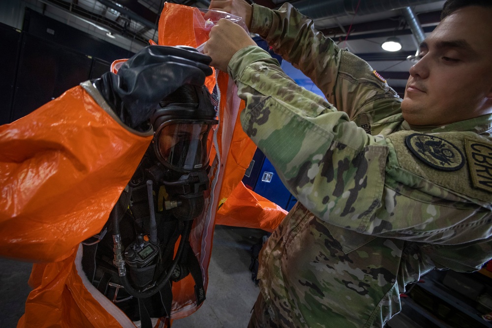 21st WMD-CST technicians recertified