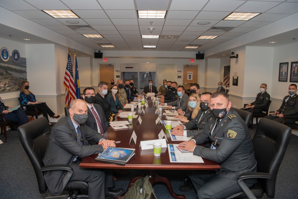 PDO ASD Cooper meets with Kosovo MOD Mehaj