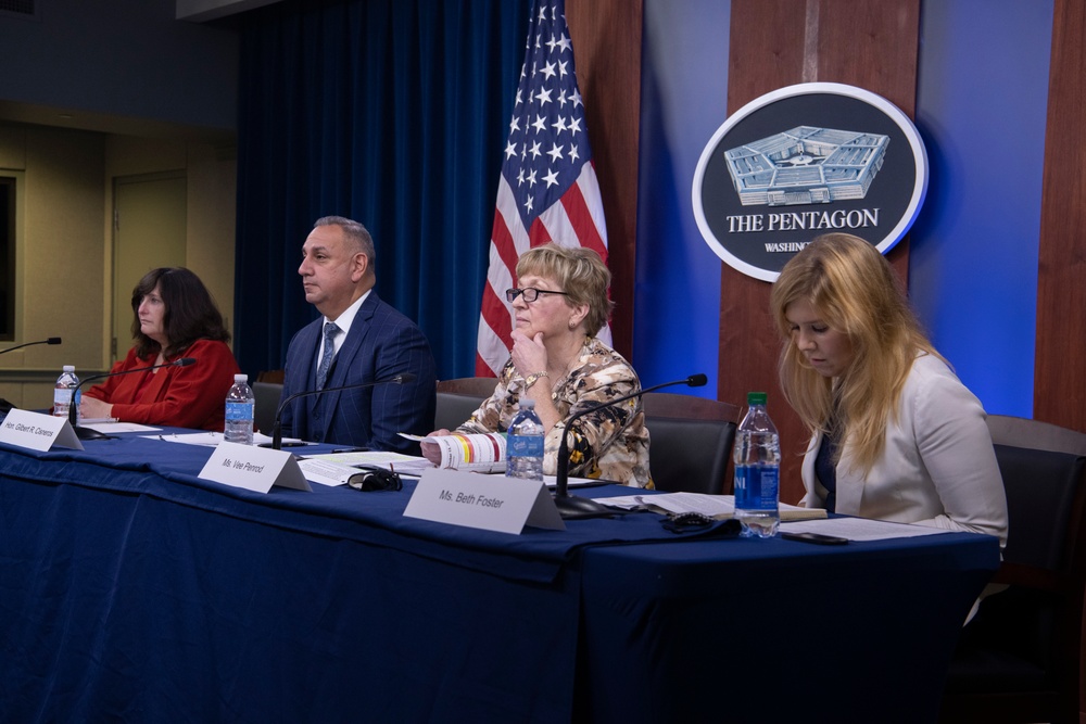 Personnel and Readiness leadership attend virtual meeting