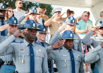 Mississippi Highway Patrol Visits Parris Island