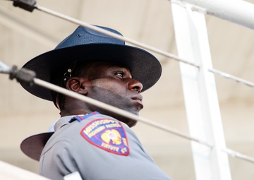 Mississippi Highway Patrol Visits Parris Island