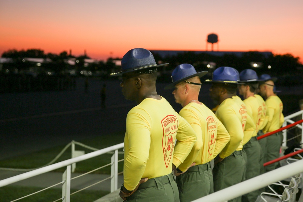 Mississippi Highway Patrol Visits Parris Island