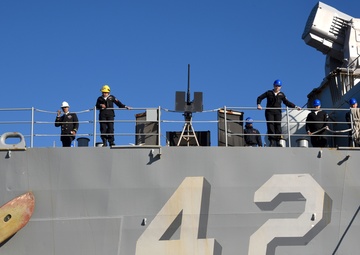 USS Germantown Arrives in San Diego