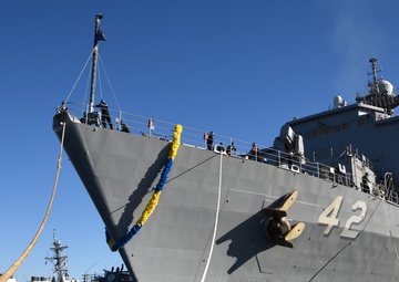 USS Germantown Arrives in San Diego