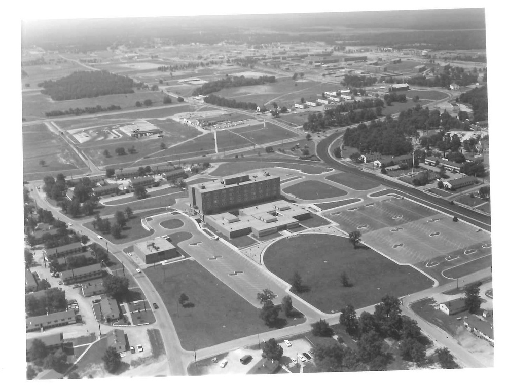 Historical Aerial photo of General Leonard Wood Hospital in 1965