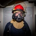 USS Billings Sailor Poses for a Portrait During a DC Drill