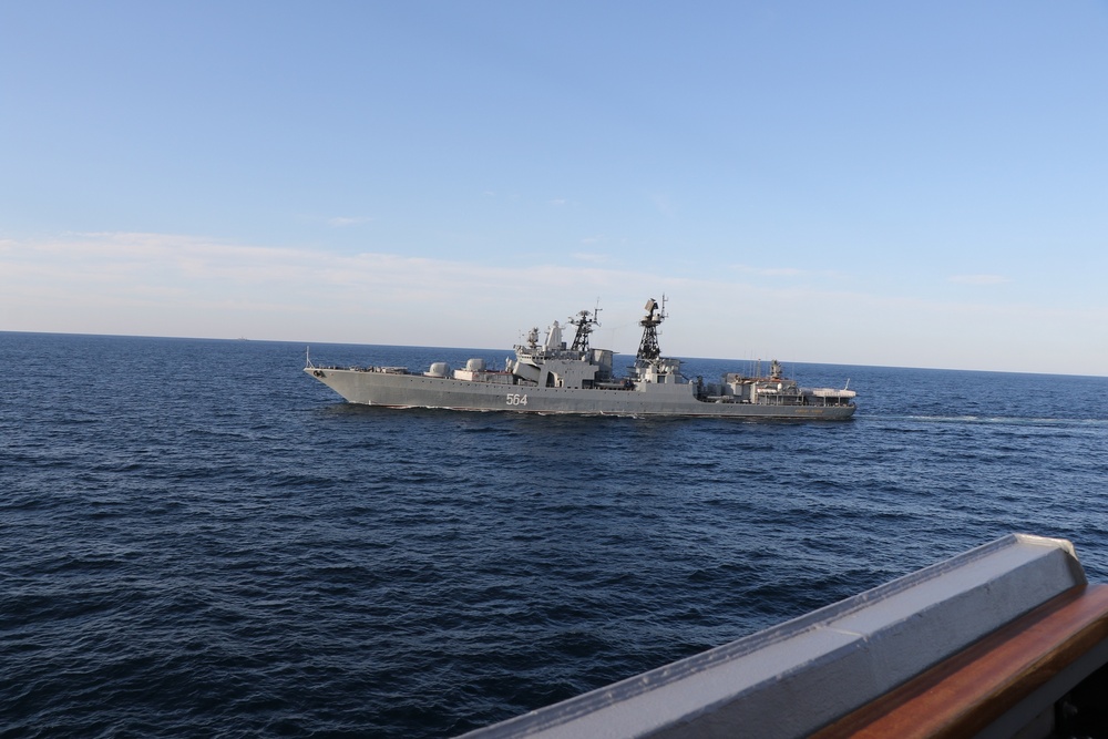 Interaction with USS Chafee (DDG 90) in Sea of Japan