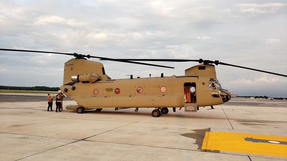 AMCOM executes delivery of two CH-47F Chinook helicopters to Australia Defense Force
