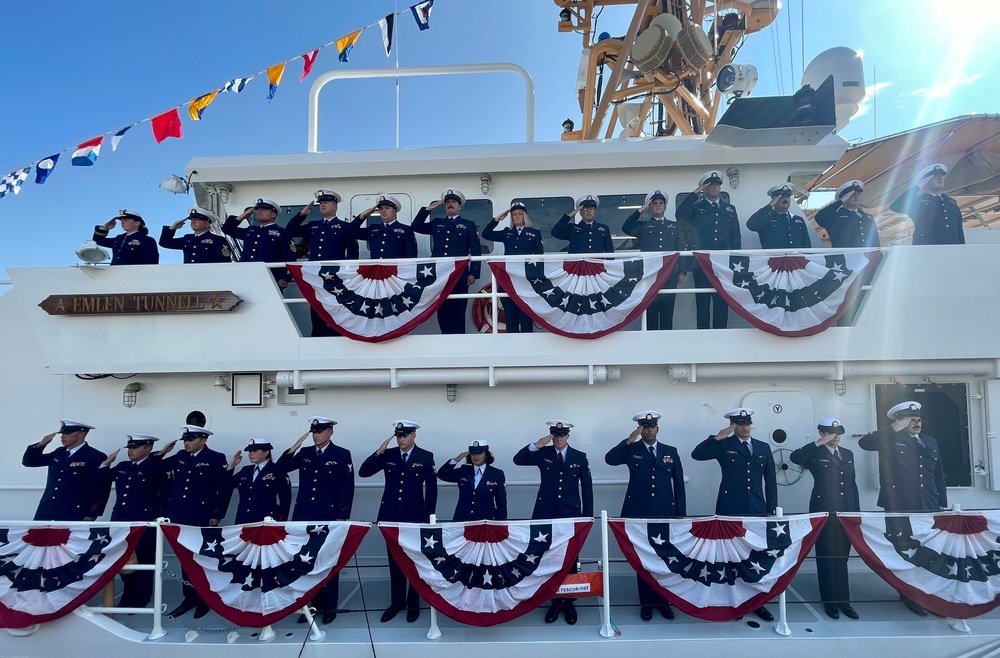 Coast Guard commissions Sentinel-class fast response cutter Emlen Tunnell