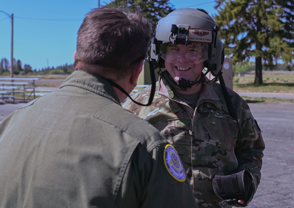 AMC IG Visits Survival School