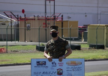 MALS-24 Receives Prize for MCCS SemperFit 101 Days of Summer Challenge