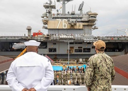 USS Ronald Reagan (CVN 76) Return to Yokosuka