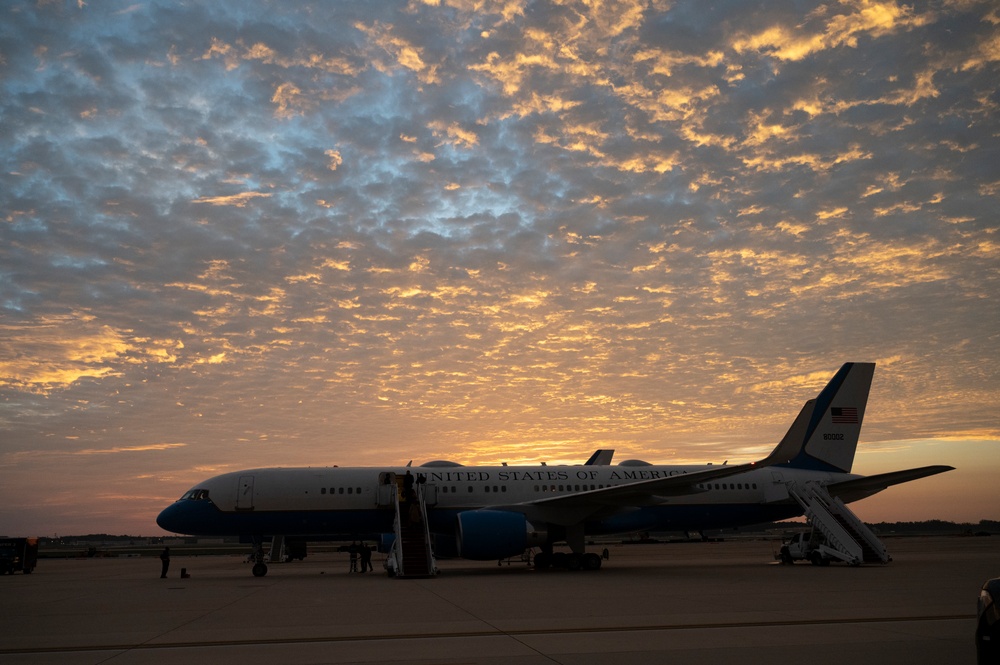 Secretary Austin Travels to Transcom Change of Command