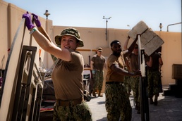 NAVCENT Volunteers in Bahrain Community