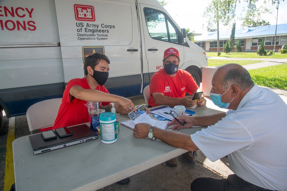 Hurricane Ida: Blue Roofs Outreach