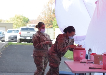 Flu Shots - 111th Med Group aids in health and readiness