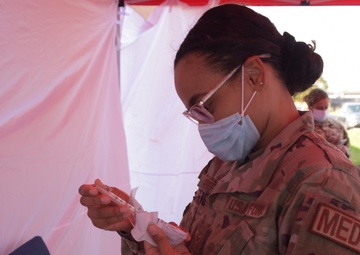 Flu Shots - 111MDG aids in health and readiness