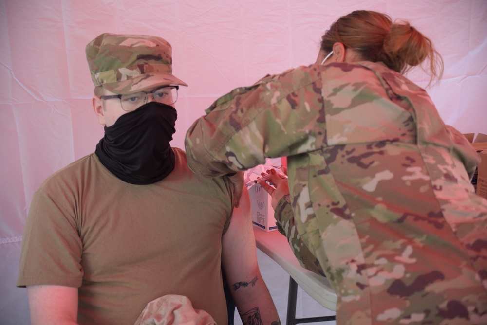 Flu Shots - 111MDG aids in health and readiness