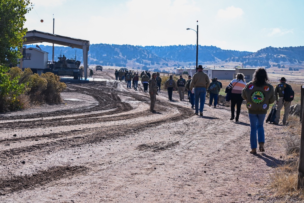 U.S. Army Brotherhood of Tankers (USABOT) visits 3ABCT, 4ID gunnery during their annual home coming at Fort Carson, Colorado Oct. 15, 2021.