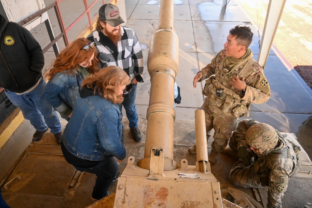 U.S. Army Brotherhood of Tankers (USABOT) visits 3ABCT/4ID gunnery during their annual home coming at Fort Carson, Colorado Oct. 15, 2021.