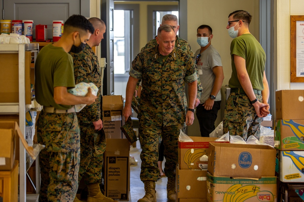 Lt. Gen. William Jurney Visits Task Force Pickett