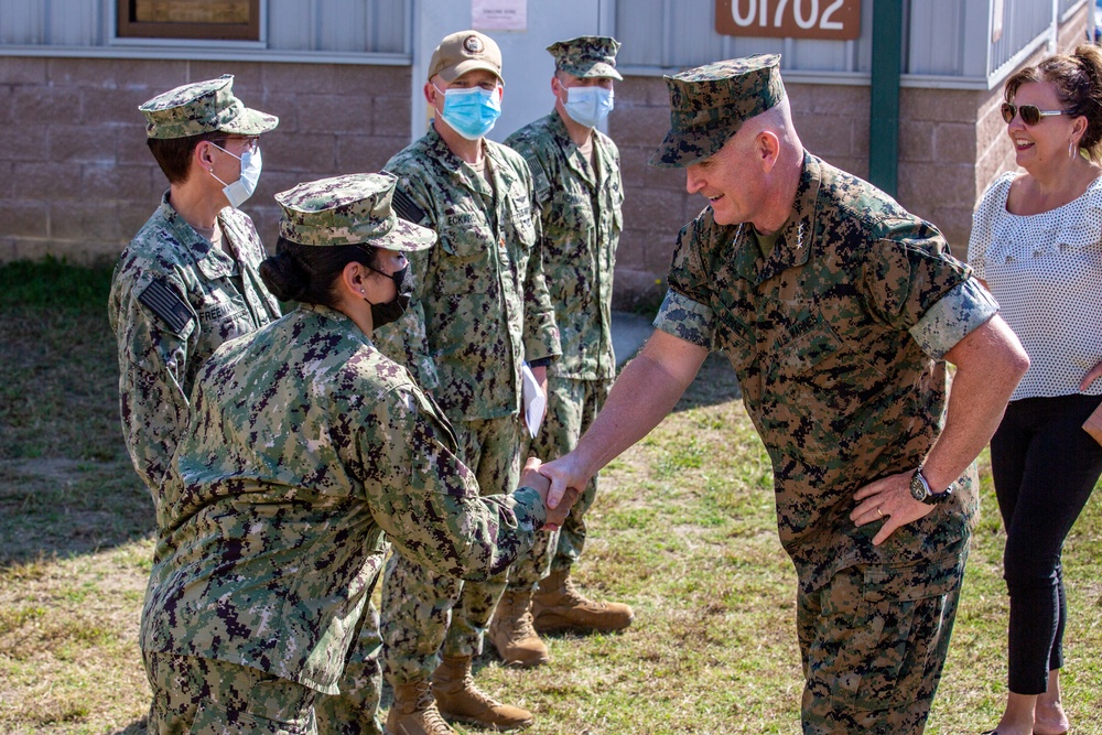 Lt. Gen. William Jurney Visits Task Force Pickett