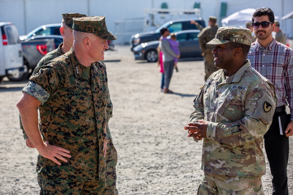 Lt. Gen. William Jurney Visits Task Force Pickett