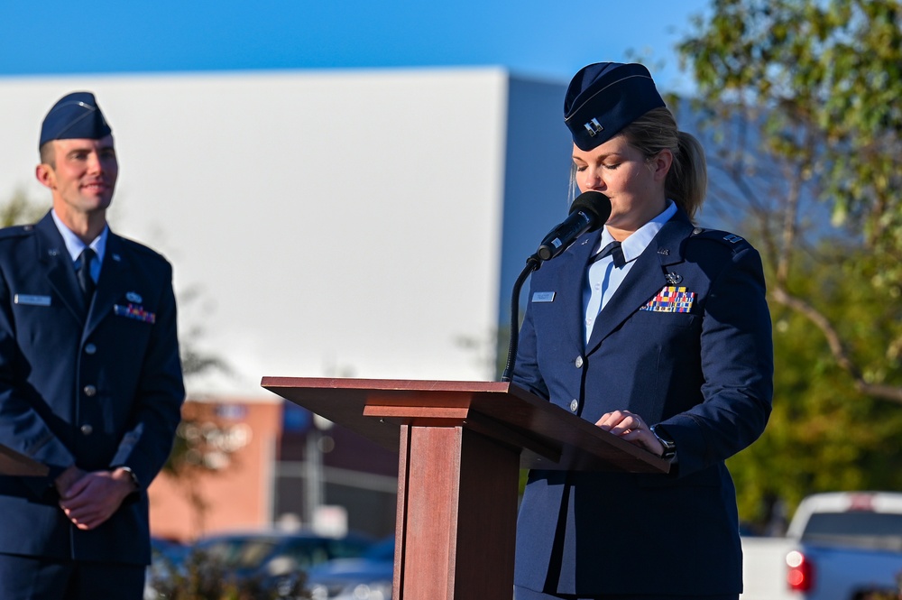 Maintenance Group holds change of command ceremonies