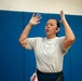 Guam's 624th Regional Support Group members participate in FY22 Fit to Fight Program at the Coral Reef Fitness Center, Andersen Air Force Base, Oct. 16, 2021.
