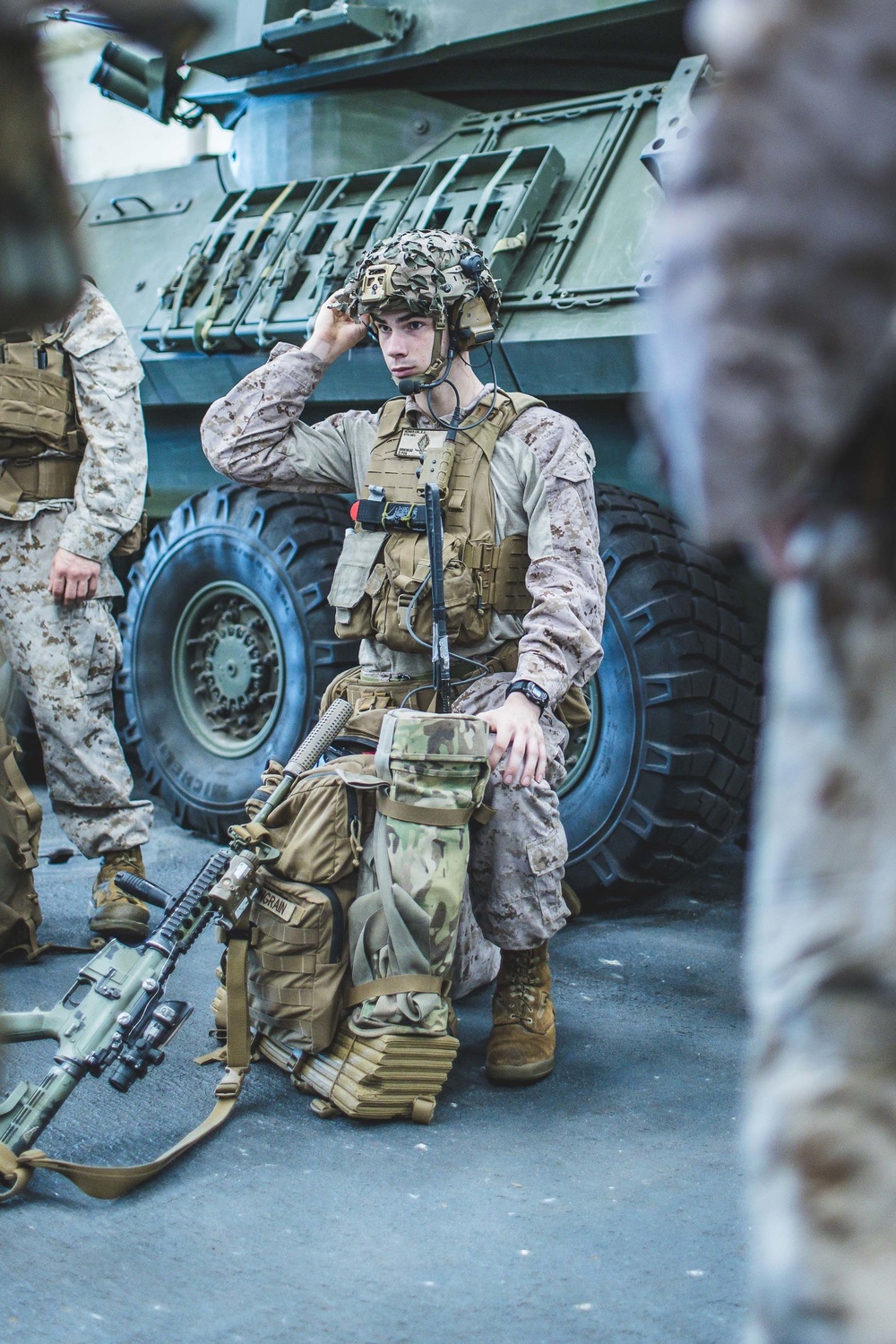 11th MEU Conducts Reaction Drills Aboard USS Portland (LPD 27)