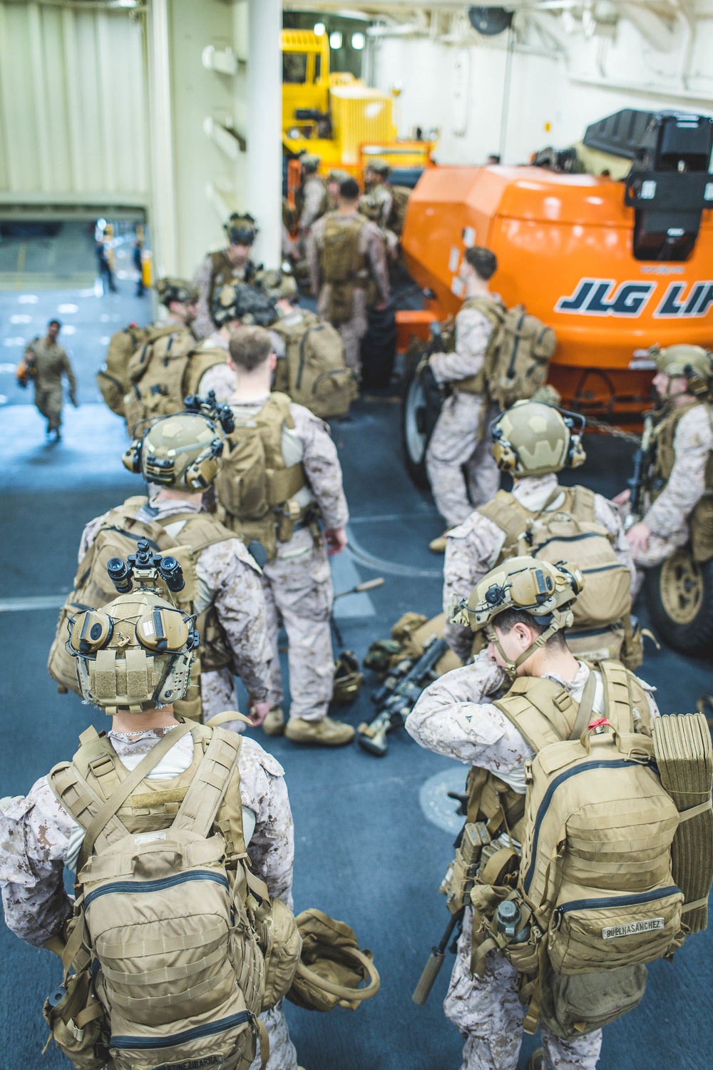 11th MEU Conducts Reaction Drills Aboard USS Portland (LPD 27)