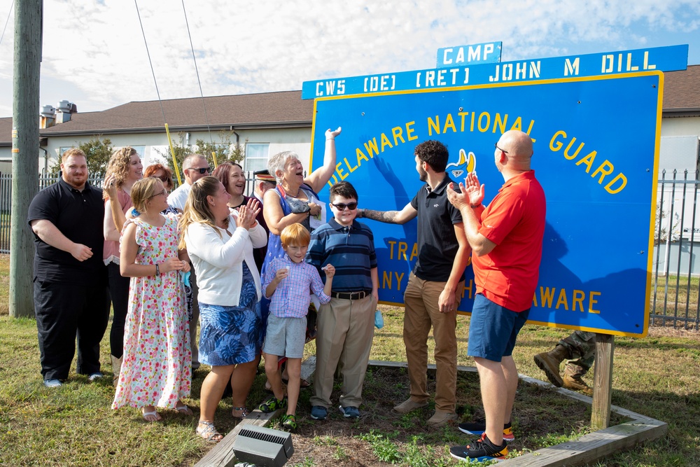 Delaware Army National Guard Camp Honoree 2022