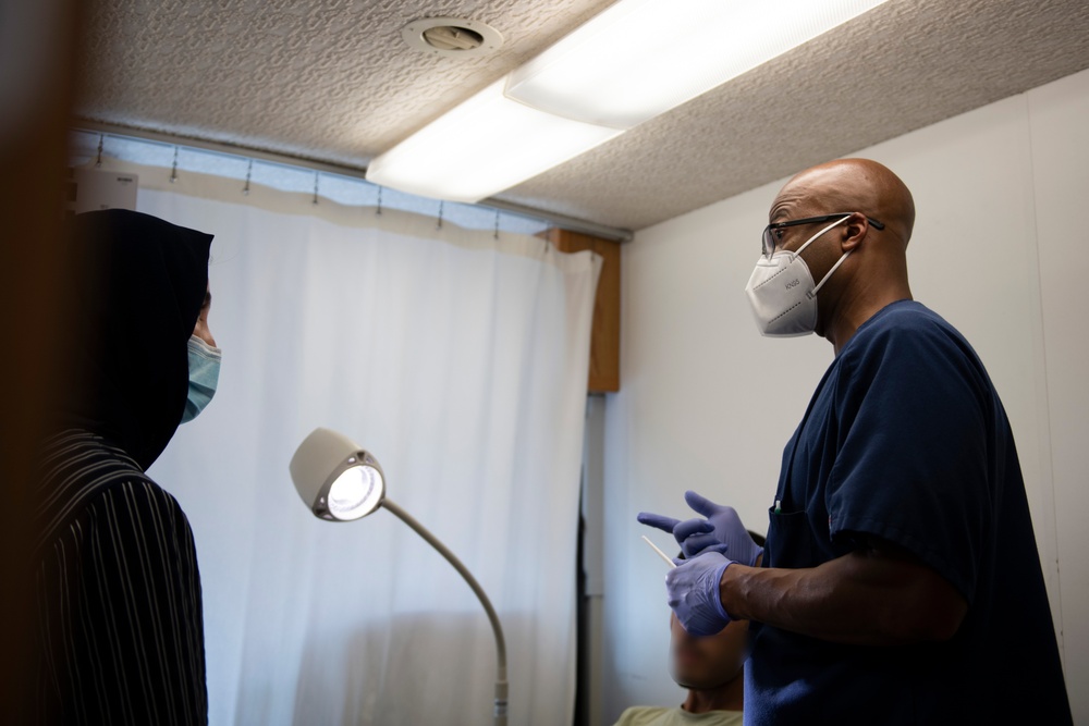 Task Force Liberty partners with local clinic to provide dental care