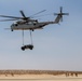 Marine Operational Test and Evaluation Squadron 1 flies the new Sikorsky CH-53K King Stallion