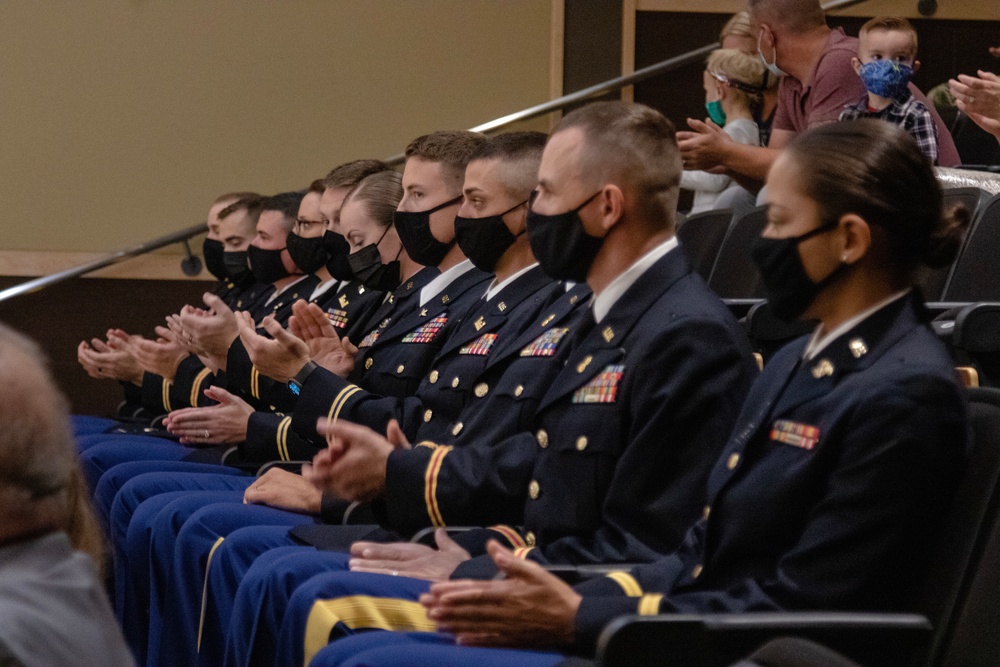 Regional Training Institute Graduates Warrant Officer Candidates