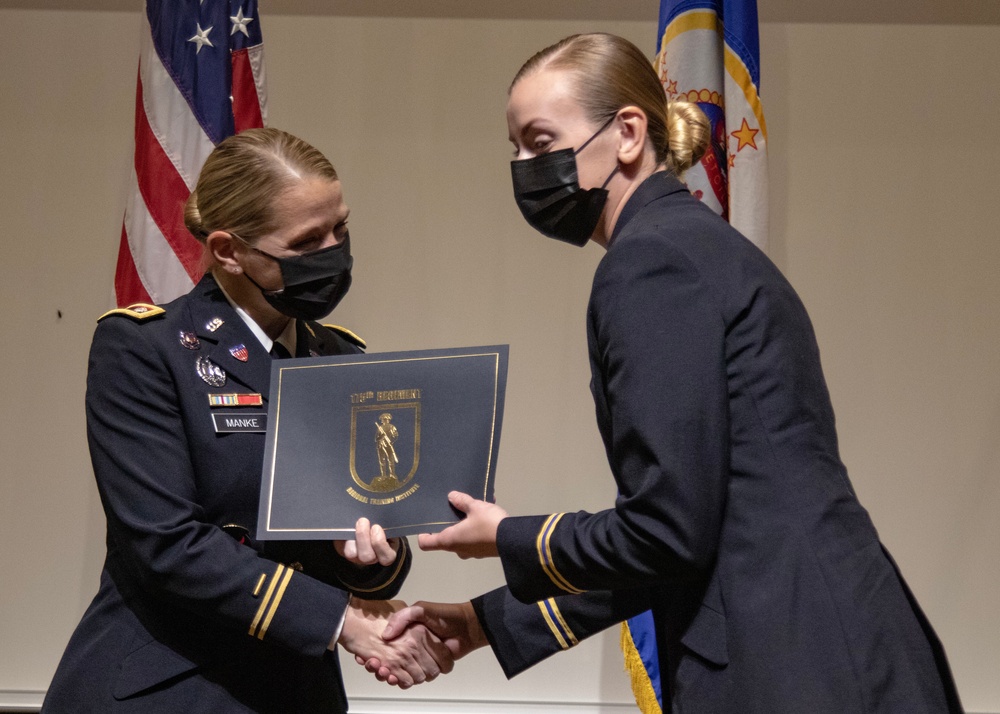 Regional Training Institute Graduates Warrant Officer Candidates